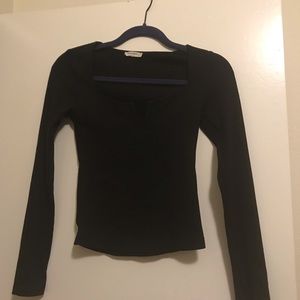 Black long sleeve with detail